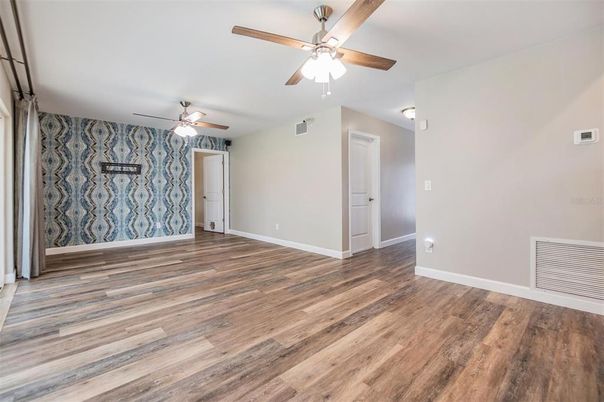 Empty room, Interior, Wood Texture Flooring