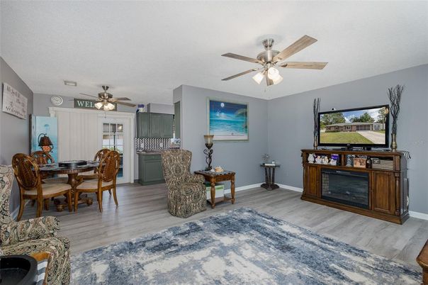 Dining room, Interior, Wood Texture Flooring
