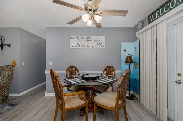 Dining room, Interior, Wood Texture Flooring
