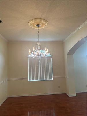 Chandelier, Interior, Wood Texture Flooring