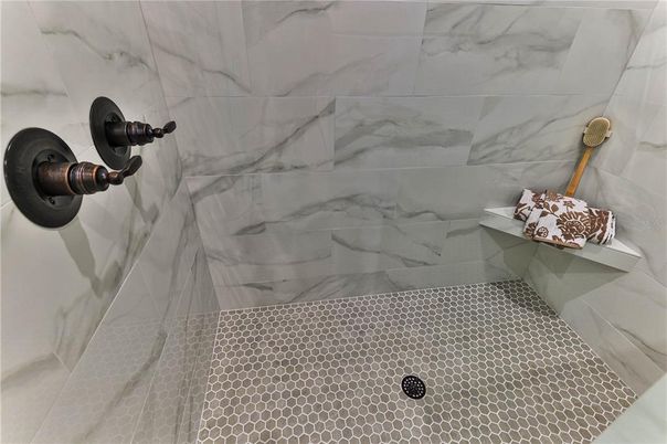 Bathroom, Interior, Marble Walls
