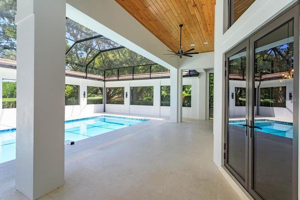 Glass Ceilings, Interior, Pool, Sun Room, Wooden Ceilings