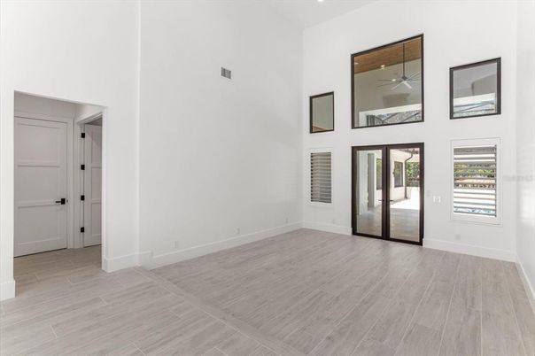 Empty room, Interior, Wood Texture Flooring