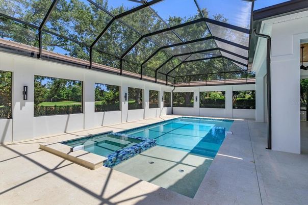 Glass Ceilings, Interior, Pool, Sun Room