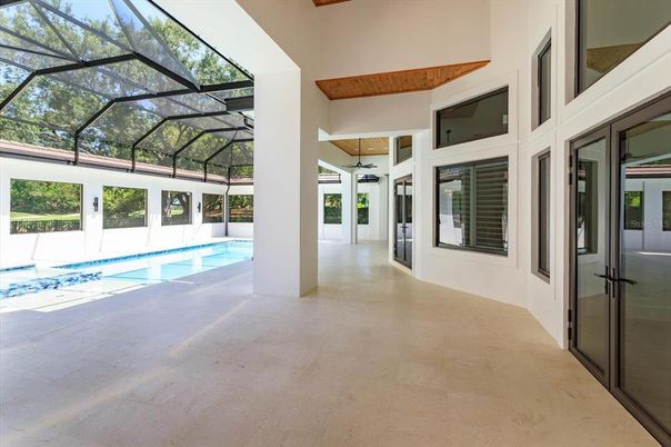 Glass Ceilings, Interior, Pool, Sun Room