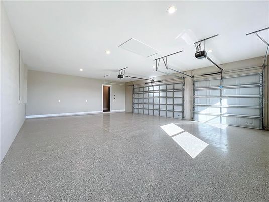 Garage, Interior, Recessed Lighting