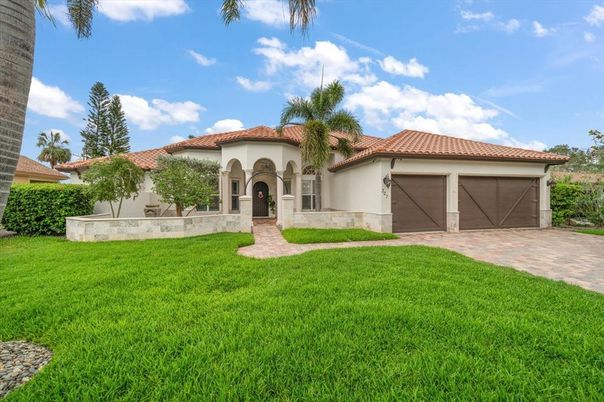 Attached, Backyard, Exterior, Facade, Spanish Mediterranean
