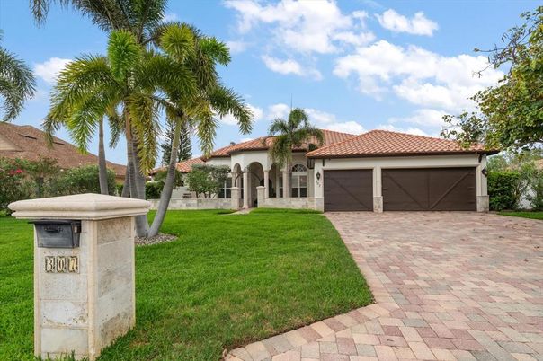 Attached, Backyard, Exterior, Facade, Mediterranean