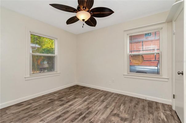 Empty room, Interior, Wood Texture Flooring