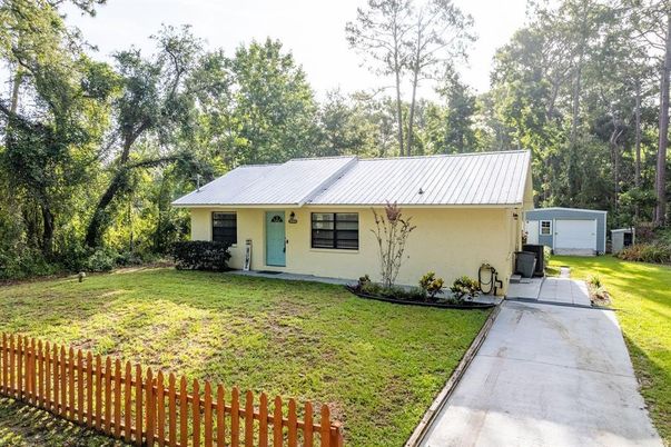Backyard, Detached Garage, Exterior
