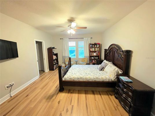 Bedroom, Interior, Water, Wood Texture Flooring