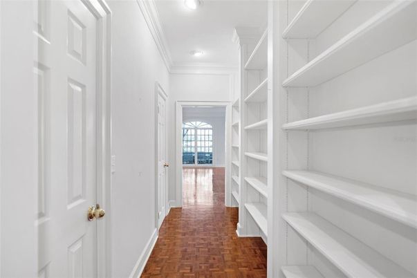Interior, Recessed Lighting, Walk-in Closets, Wood Texture Flooring