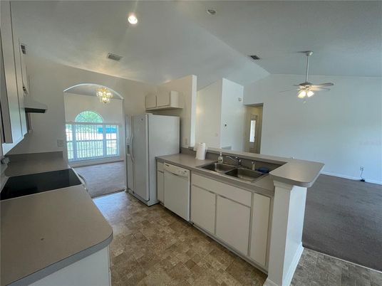 Chandelier, Interior, Kitchen, Recessed Lighting