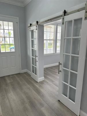 Empty room, Interior, Wood Texture Flooring