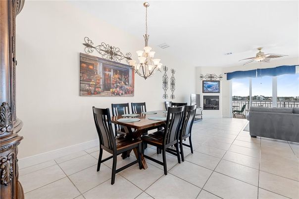Chandelier, Dining room, Fireplace, Interior, Living room