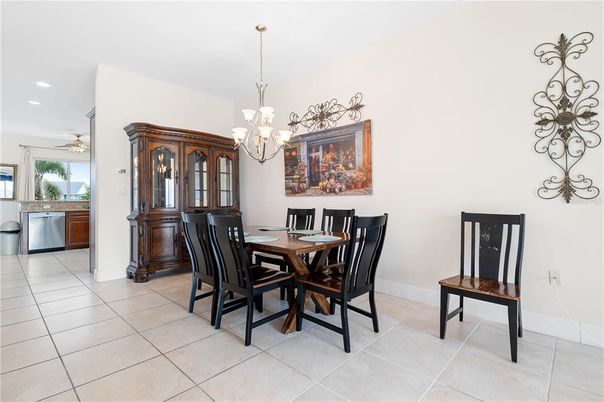 Chandelier, Dining room, Interior, Recessed Lighting