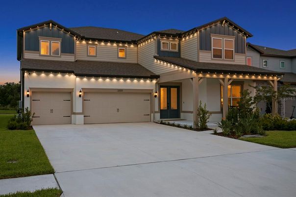 Attached, Exterior, Facade, American Craftsman