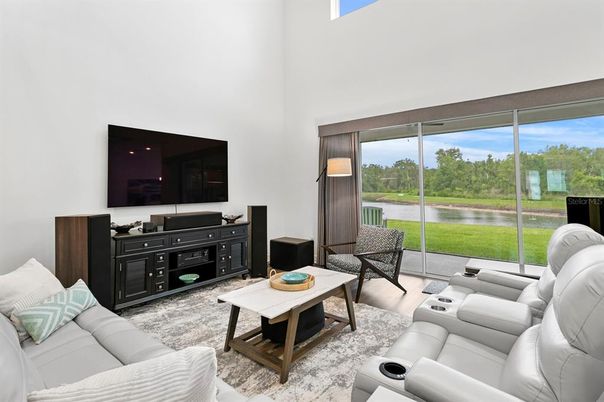 Interior, Living room, Water, Wood Texture Flooring