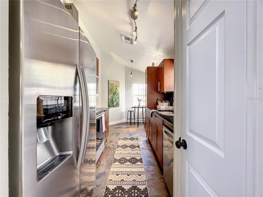 Interior, Kitchen, Stainless Steel Appliances