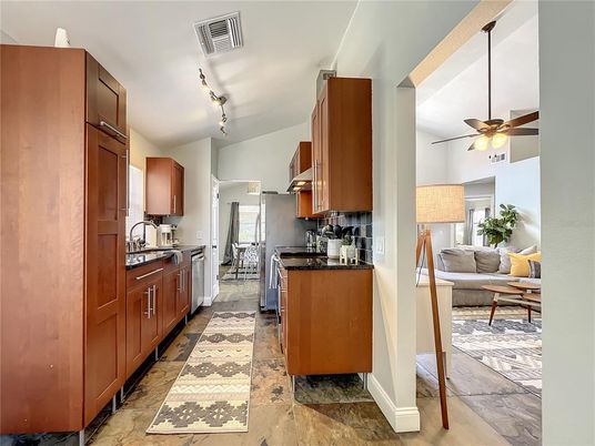 Interior, Kitchen, Living room