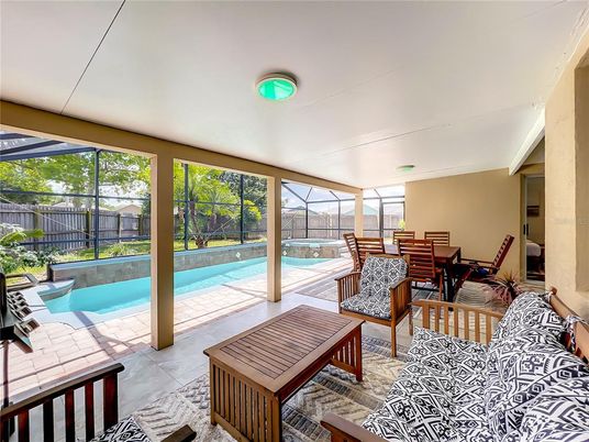 Dining room, Interior, Pool, Sun Room