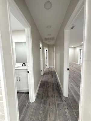 Interior, Recessed Lighting, Wood Texture Flooring