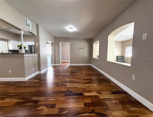 Empty room, Interior, Wood Texture Flooring