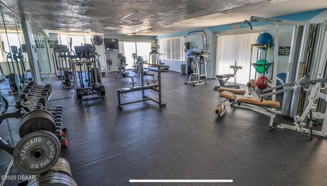 Fitness Equipment, Gym, Interior