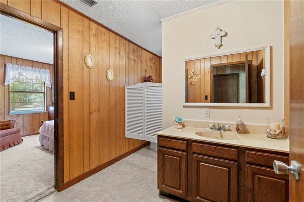 Bathroom, Interior, Wooden Walls