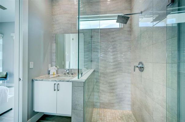 Bathroom, Glass Shower, Interior