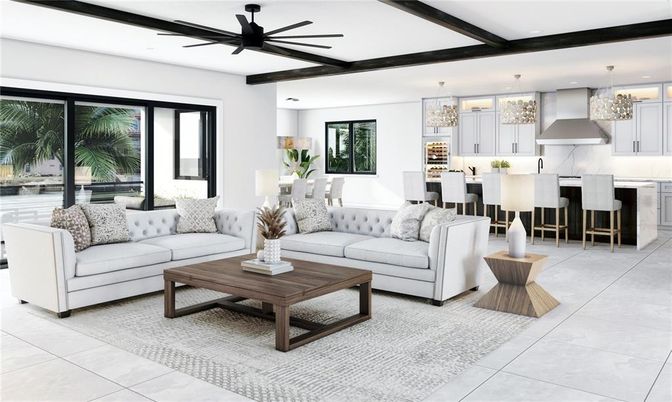 Chandelier, Interior, Kitchen, Living room, Pendant Lights, Recessed Lighting