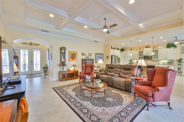Interior, Kitchen, Living room, Pendant Lights, Recessed Lighting