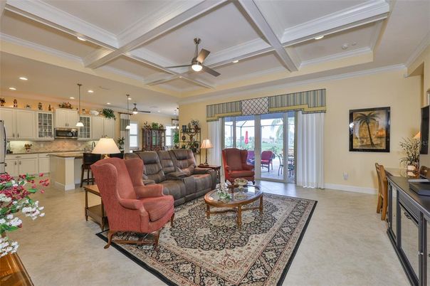Interior, Kitchen, Living room, Pendant Lights, Recessed Lighting