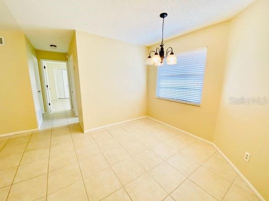 Chandelier, Empty room, Interior