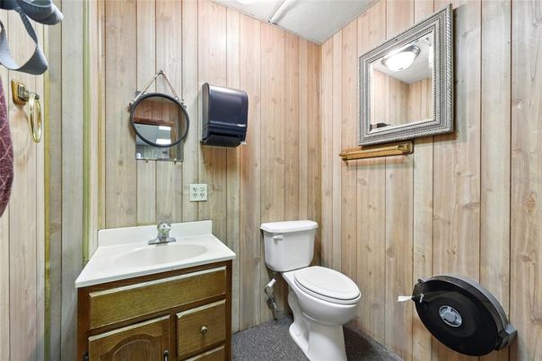 Bathroom, Interior, Wooden Walls