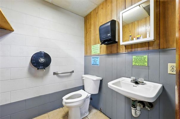 Bathroom, Interior, Wooden Walls