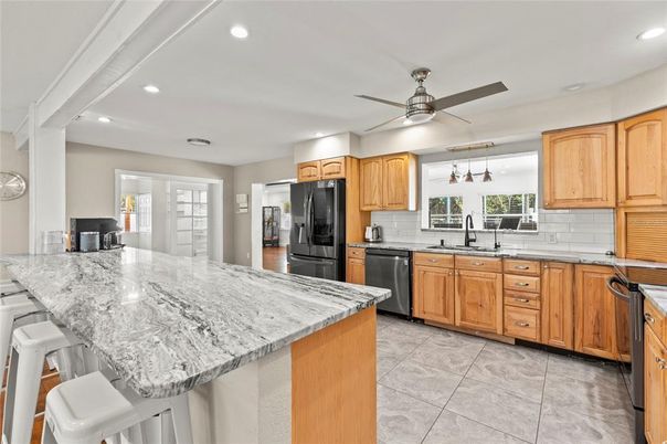 Interior, Kitchen, Recessed Lighting