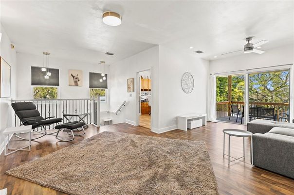 Interior, Pendant Lights, Recessed Lighting, Wood Texture Flooring