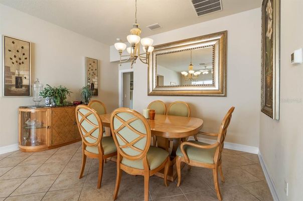 Chandelier, Dining room, Interior