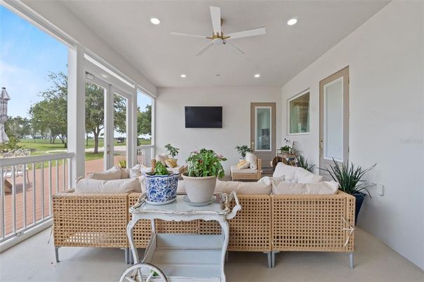 Interior, Recessed Lighting, Sun Room