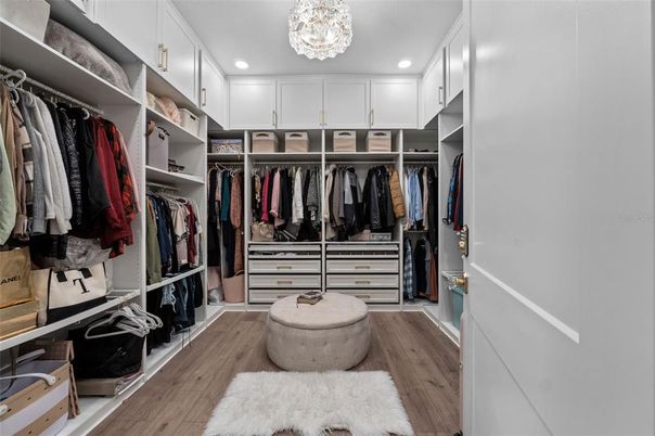 Interior, Recessed Lighting, Walk-in Closets, Wood Texture Flooring