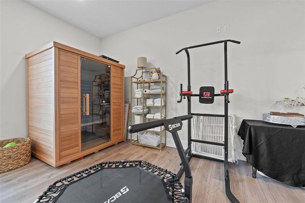 Fitness Equipment, Interior, Sauna Room