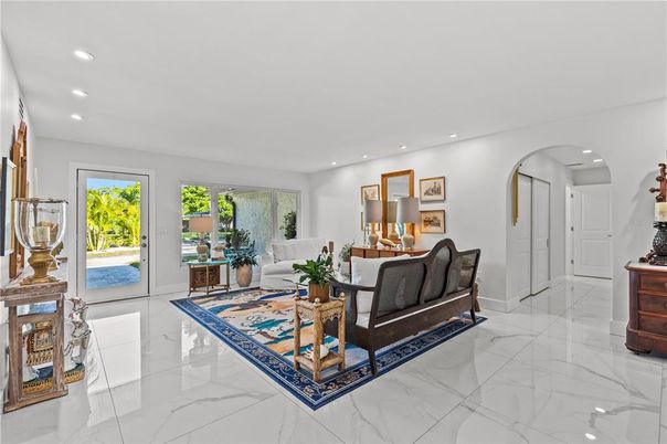 Interior, Living room, Marble, Recessed Lighting