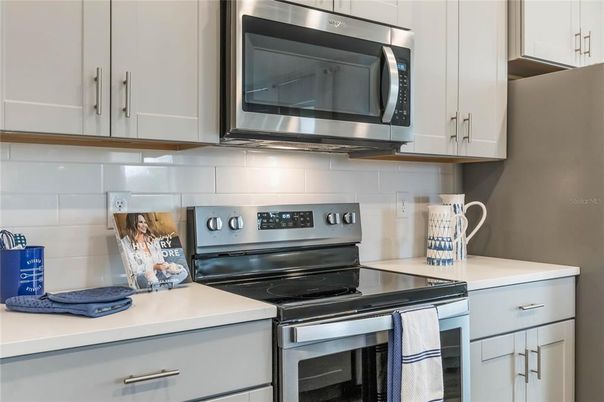 Interior, Kitchen, Stainless Steel Appliances