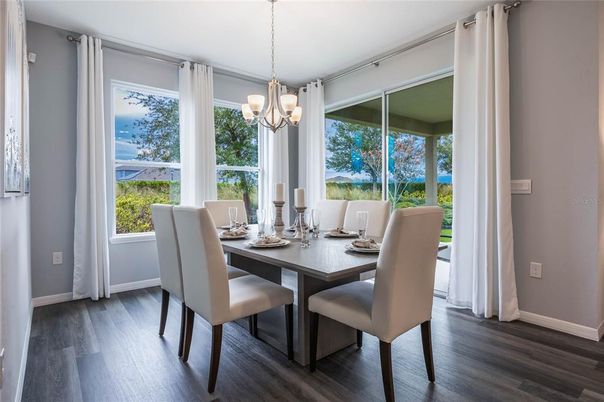 Chandelier, Dining room, Interior, Pendant Lights, Water, Wood Texture Flooring