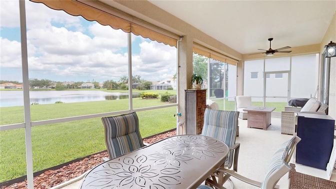 Dining room, Interior, Sun Room, Water