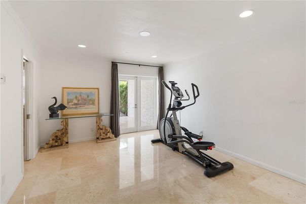 Fitness Equipment, Interior, Recessed Lighting