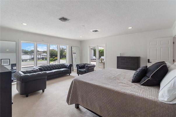 Bedroom, Interior, Recessed Lighting, Water