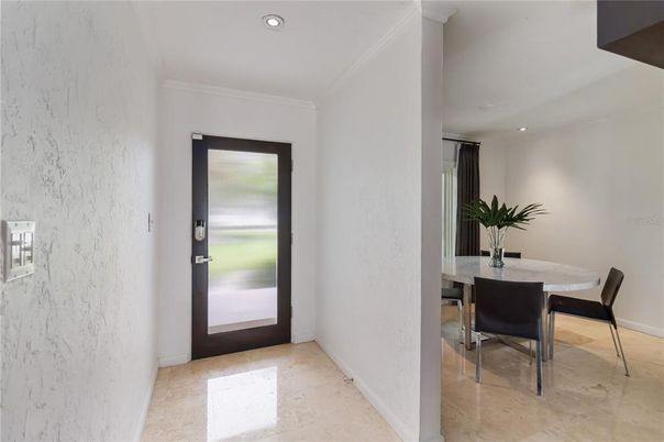 Dining room, Interior, Recessed Lighting