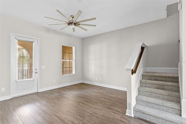 Empty room, Interior, Wood Texture Flooring